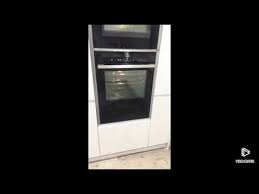 neff slide and hide oven door install