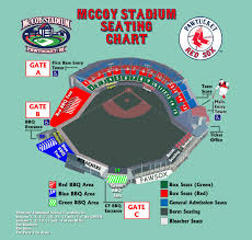 Pawtucket Red Sox Stadium Seating Chart Elcho Table