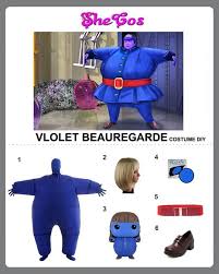 diy your violet beauregarde costume