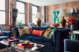 gorgeous blue velvet sofa ideas for