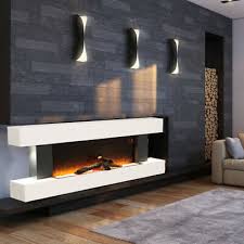 white mantel h type heating fireplace
