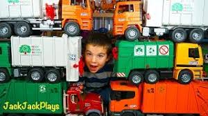 recycling truck surprise toy unboxing