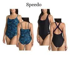 New Womens Speedo Recreational One Piece Swimsuits Many