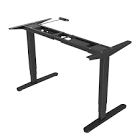 Electric Sit-Stand Dual-Motor Height Adjustable ADR Desk Frame for 43 to 87 Inches Wide Table Top M02-23R-BK PrimeCables