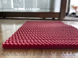 sponge rubber carpet underlay pad