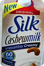 creamy cashew milk silkcashew