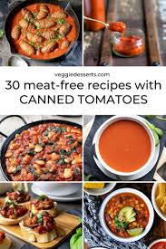 canned tomato recipes veggie desserts