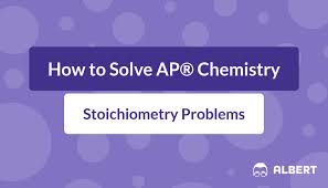 Solve Ap Chemistry Stoichiometry Problems