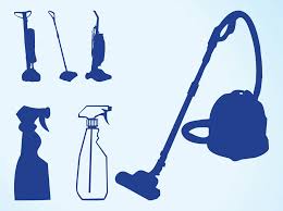 cleaning graphics set vector art