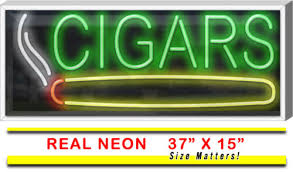 Outdoor Xl Cigars Neon Sign Jantec