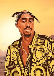 tupac shakur oc art digital art