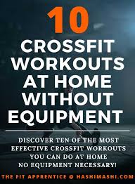 crossfit workouts at home without equipment