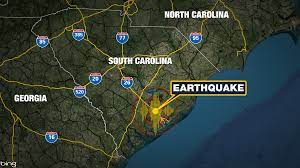 Small earthquakes shake South Carolina ...