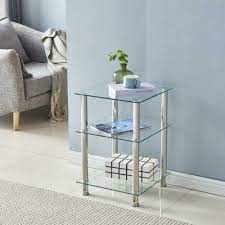 Modern 3 Tier Square Coffee Small Table