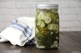 In a dutch oven, combine the remaining ingredients. Refrigerator Sweet Pickles No Canning Snappy Gourmet