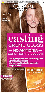 From temporary color rinse to styling mousse and spray on hair dye to hair chalk, discover your favorite temporary hair dye now. L Oreal Paris Casting Creme Gloss Semi Permanent Blonde Hair Dye Blends Away Grey Hair Leaving A Radiant Hair Colour Blonde Hair Dye 700 Dark Blonde Amazon Co Uk Beauty