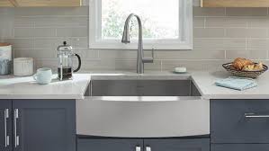 Measure the cabinet size under the existing sink or where the new sink will go. Kitchen Sink Buying Guide Lowe S