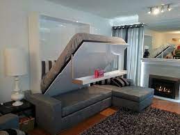 Murphy Bed Couch Combo Stylish Sofa In
