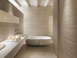 Textured Bathroom Walls Interior