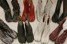 maison margiela tabi boots are being