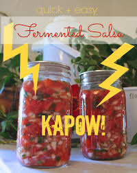 recipe fermented salsa raw vegan