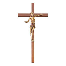 Walnut Wall Crucifix