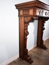 Large Vintage Renaissance Revival Oak