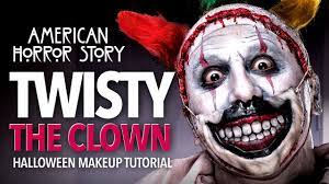 twisty the clown halloween makeup