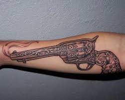 But, that does not mean girls can't have them. 15 Most Creative Gun Tattoo Designs With Pictures