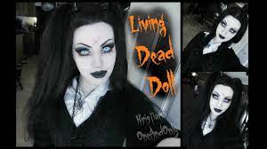 living dead doll make up you