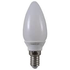 5 Watt Ses E14mm Warm White Opal Led Candle 40w Replacement
