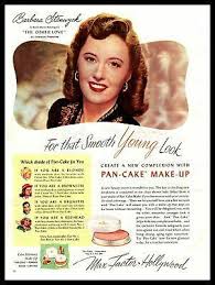 1947 barbara stanwyck harmony pancake