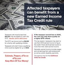 earned income tax credit for 2020