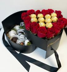Send flowers and strawberries from proflowers. Box Of Roses Piece Of Love