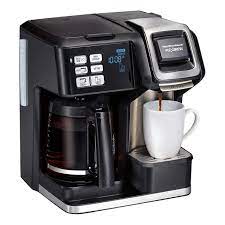 But the combination coffee maker and grinder models are without a doubt, the most convenient to use. Hamilton Beach Flexbrew 2 Way Coffee Maker Costco
