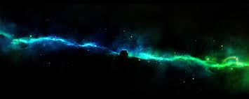 Awesome green nebula.