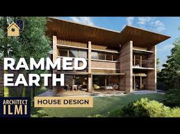 Rammed Earth House Design Idea With 2