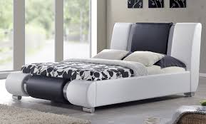 double bed frame with mattress