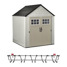 resin outdoor storage shed
