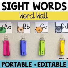 Portable Sight Word Wall