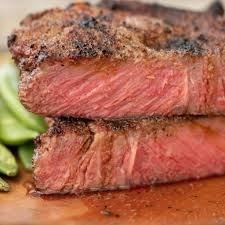 reverse seared steak on the grill