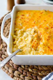 Very Simple Baked Mac And Cheese Recipe gambar png