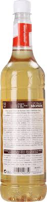 monin elderflower syrup 1 liter