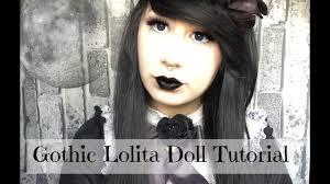 gothic doll makeup tutorial