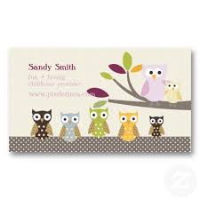 Child Care Business Card Creative Cards Flawless 6 30573