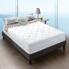 Full beds are the most common hotel room beds even when queens are advertised. Slumber 1 By Zinus 12 Green Tea Cooling Swirl Memory Foam Support Coil Hybrid Mattress Full Walmart Com Walmart Com