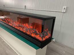 3d Multi Color Electric Fireplace