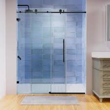 h roller sliding frameless shower door