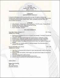 Administrative Assistant Resume Template Word Professional
