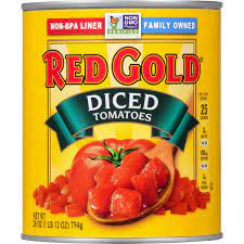 red gold diced tomatoes 28 oz can